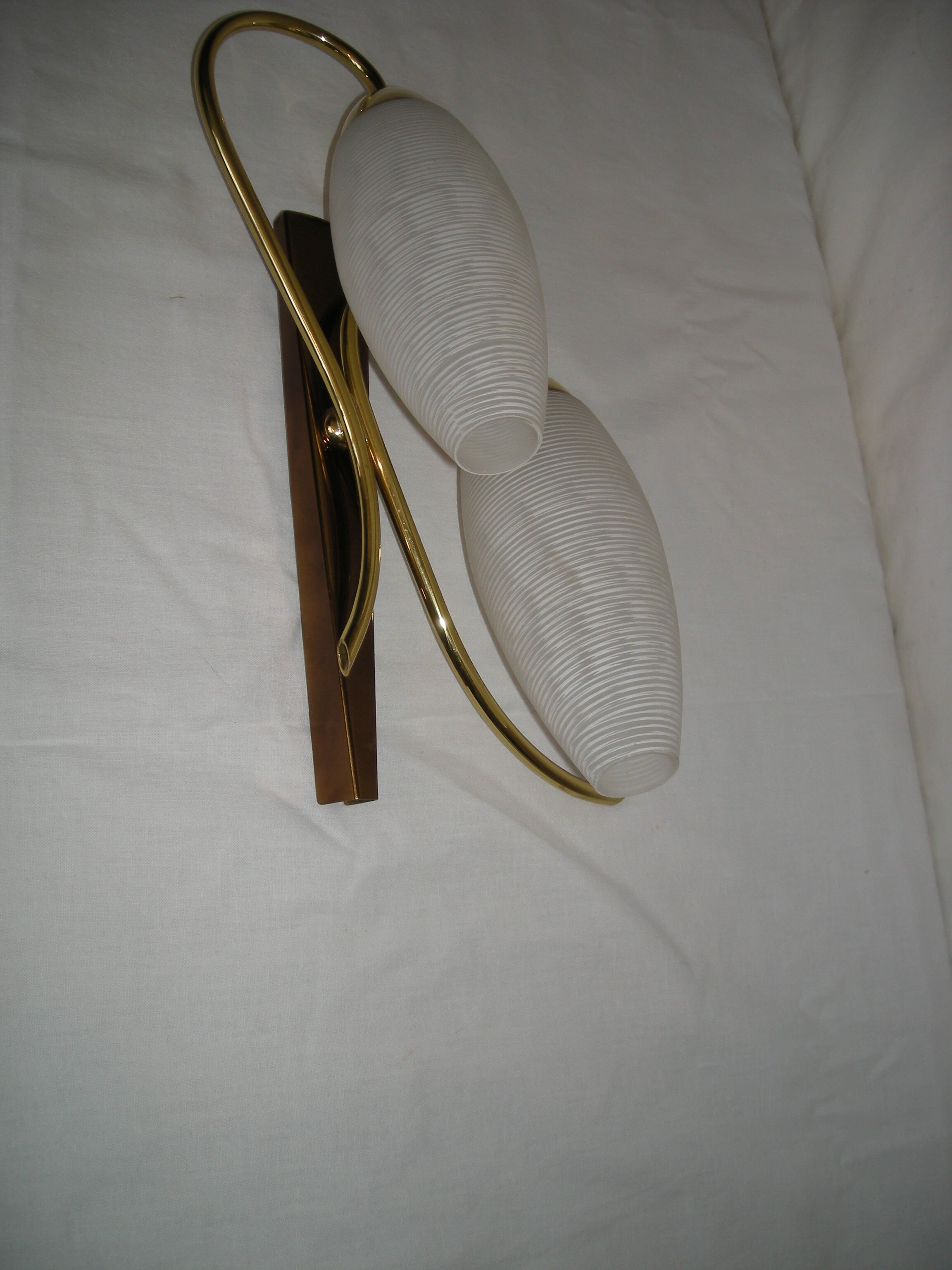 Pair of double sconces from the 50s