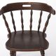 Vintage Western Style Wooden Chair, 1950s–1960s German Rustic Beechwood