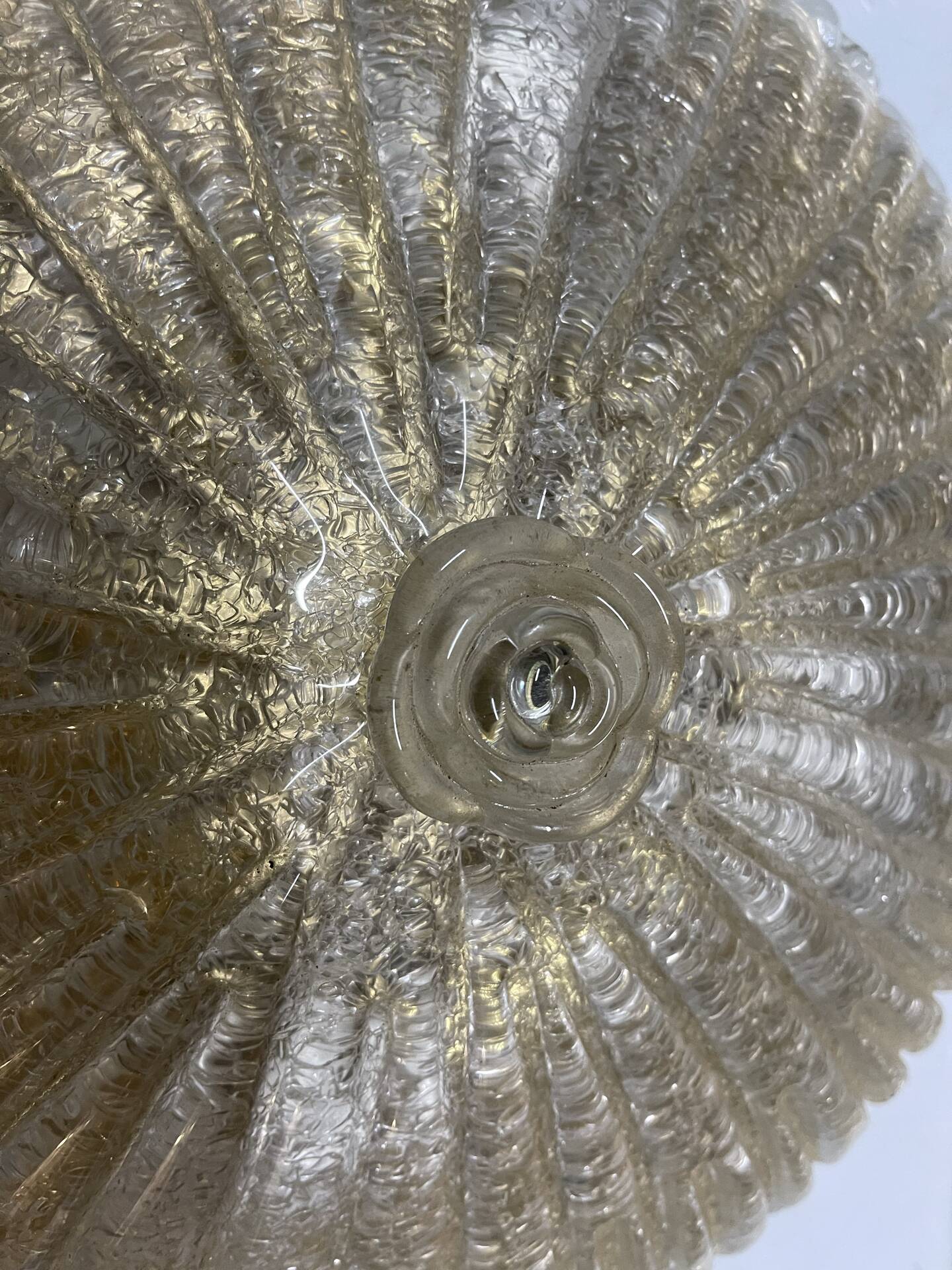 Appliques en verre de Murano, ensemble de 2