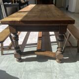 Castle, farm, convent kitchen table