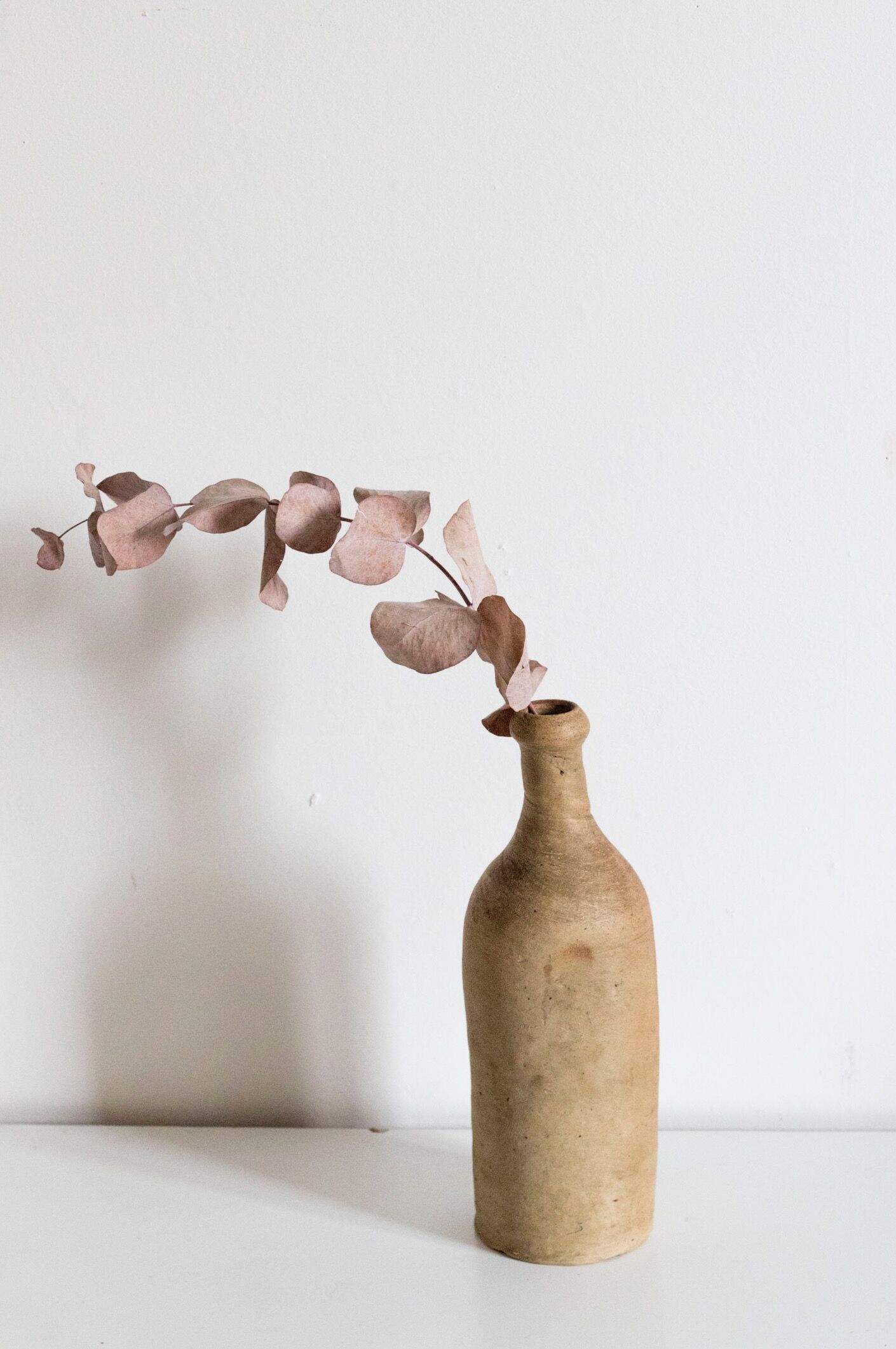 Bottle made of ancient sandstone