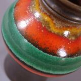 Vase west germany fat lava Circa 60