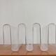 Sculptural range of Mid Century Modern in plexiglass from the 1970s.