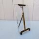 Vintage golden brass easel photo frame