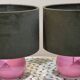 Pair of vintage Massive Belgium bedside tables