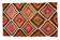 Anatolian handmade kilim rug 264 cm x 172 cm