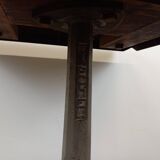 Parisian Art Deco bistro pedestal table