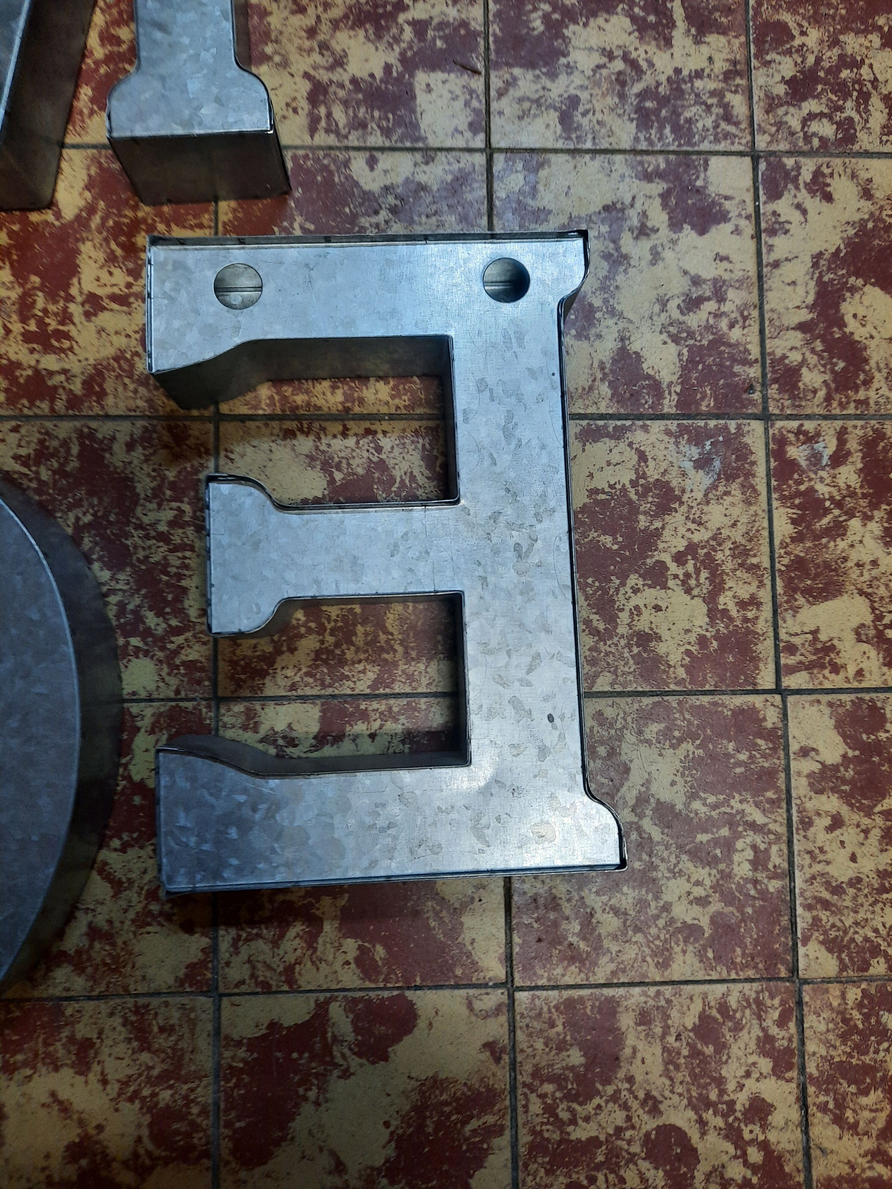 Lot of metal letters