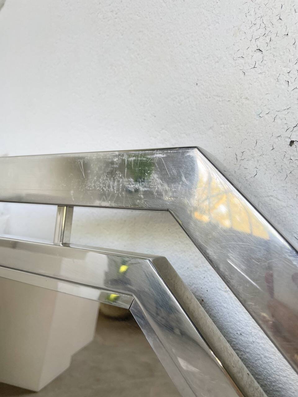 Art Deco Chrome Mirror