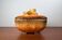 German Art Deco ceramic bowl with lid from Carstens Pottery.