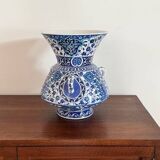 Hand painted ceramic vase Izniz Kutahya Türkiye