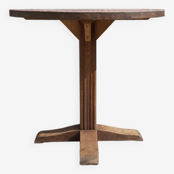 1950s bistro pedestal table