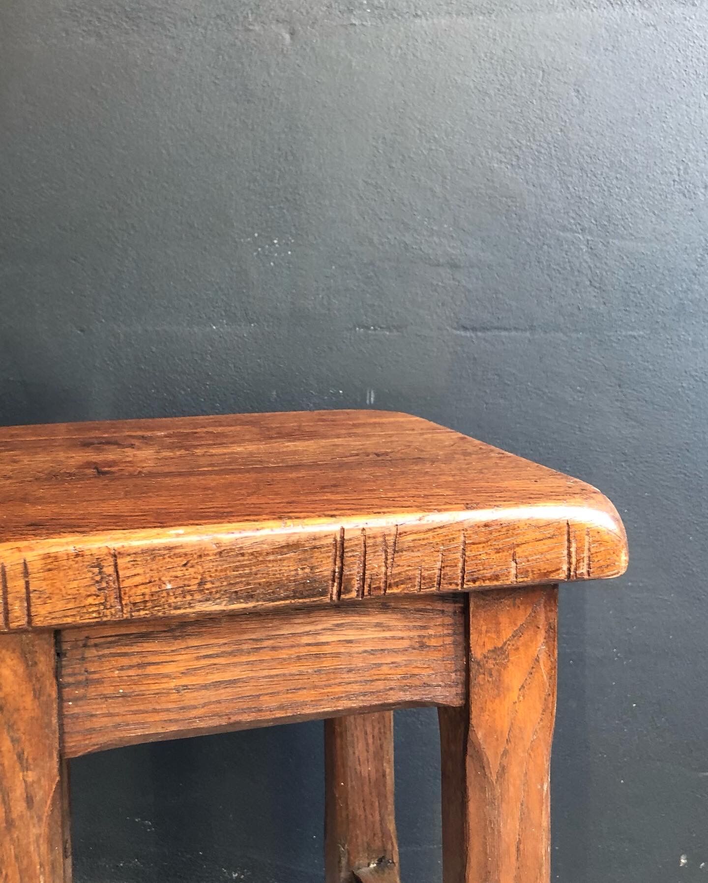Pair of French craft stools after the war