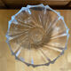 Vintage art deco alpina moulded crystal cup