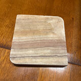 Beige marble ashtray
