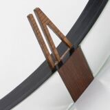 Mirror wall clock