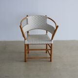 Vintage danish bamboo chair