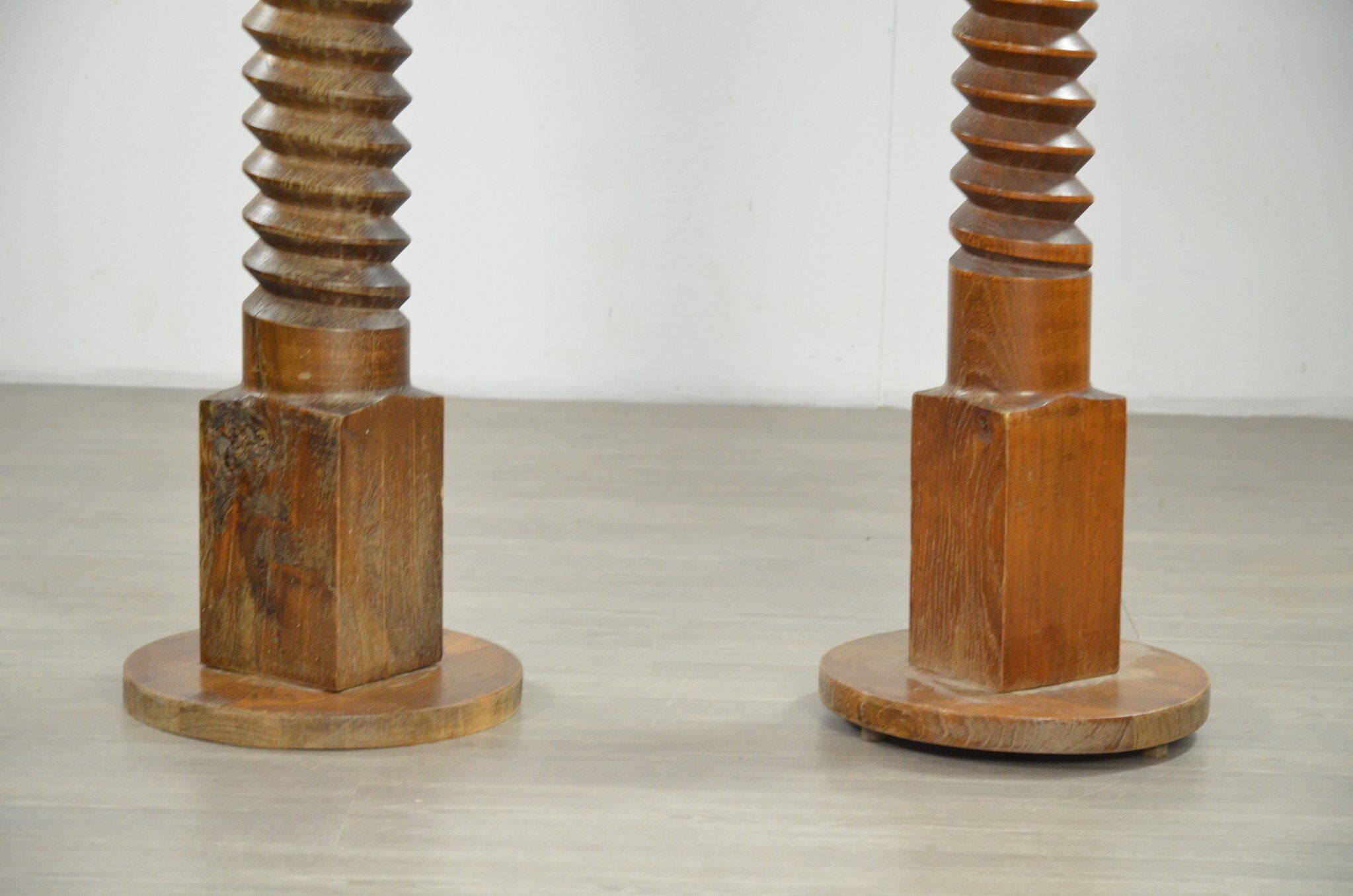 Pair of extra tables or Early 20th-century French picks