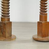 Pair of extra tables or Early 20th-century French picks