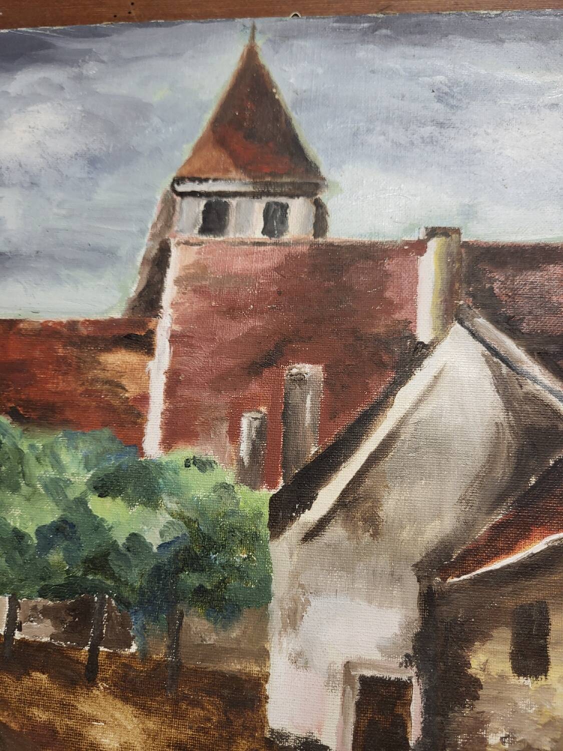 Village painting