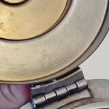 Old tea maker art deco metal and wood