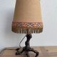 Lampe brutaliste pied de vigne