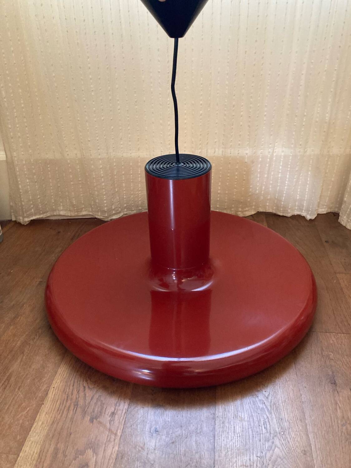 Large Pendolita design pendant light by Lita red