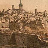 Optical view Capture of Colbert by the Russian army under the orders of General Roumazowz