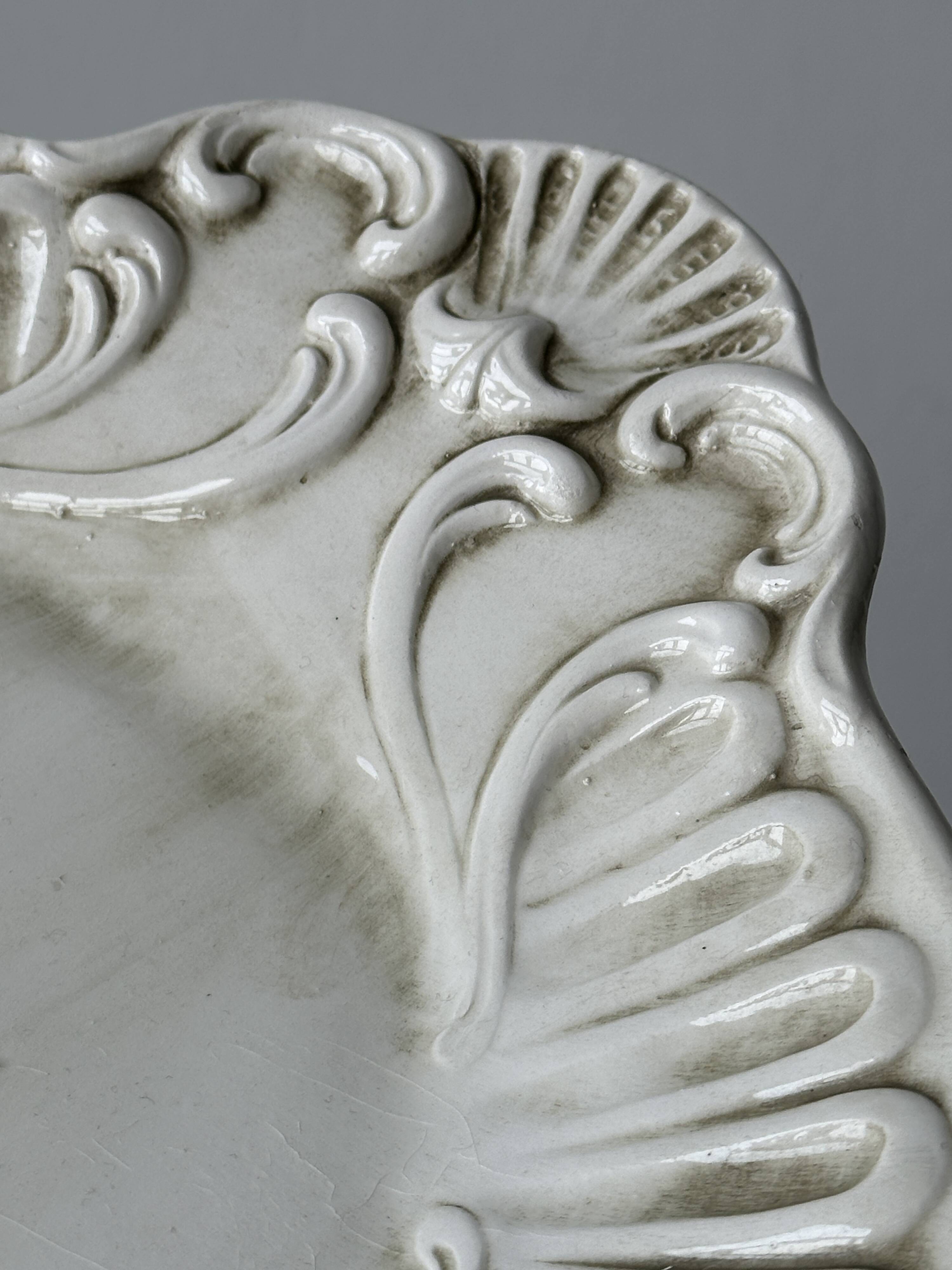 Old ceramic dish