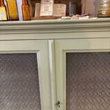Khaki glass sideboard