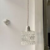 Glass pendant lamp 60s