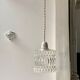 Glass pendant lamp 60s