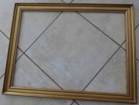 Gilded wood frame style 82 cmx63 cm