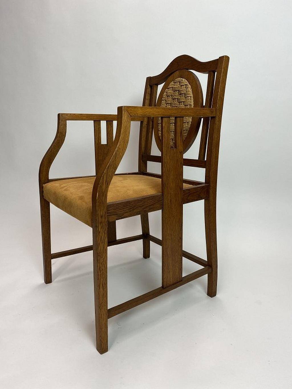 Armchairs by Hans Vollmer for Prag-Rudniker Korbwaren Vienna