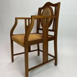 Armchairs by Hans Vollmer for Prag-Rudniker Korbwaren Vienna