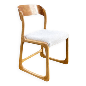 Chaise traîneau Baumann - tissu