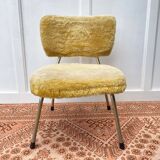 Chaise "moumoute" enfant années 60-70