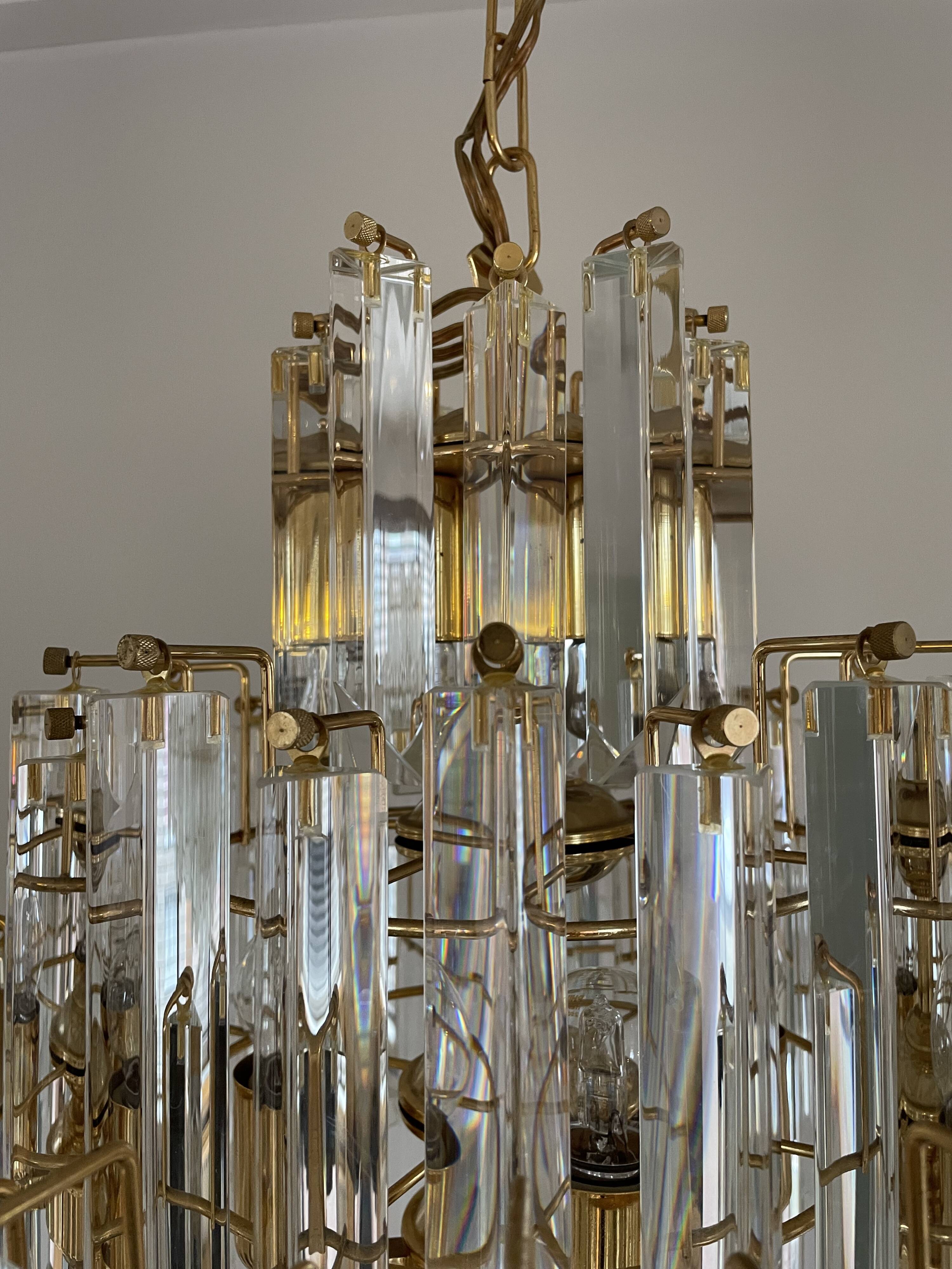 Paolo Venini chandelier, 1970s