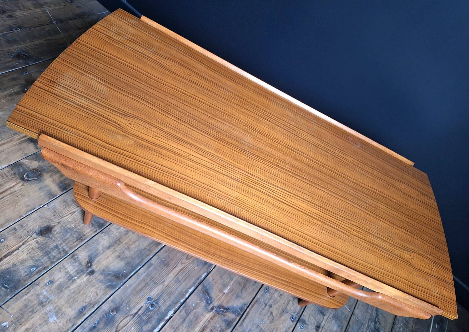 Vintage coffee table, antique living room furniture