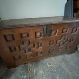 19th century Basque chest of drawers in oak wood from Spain