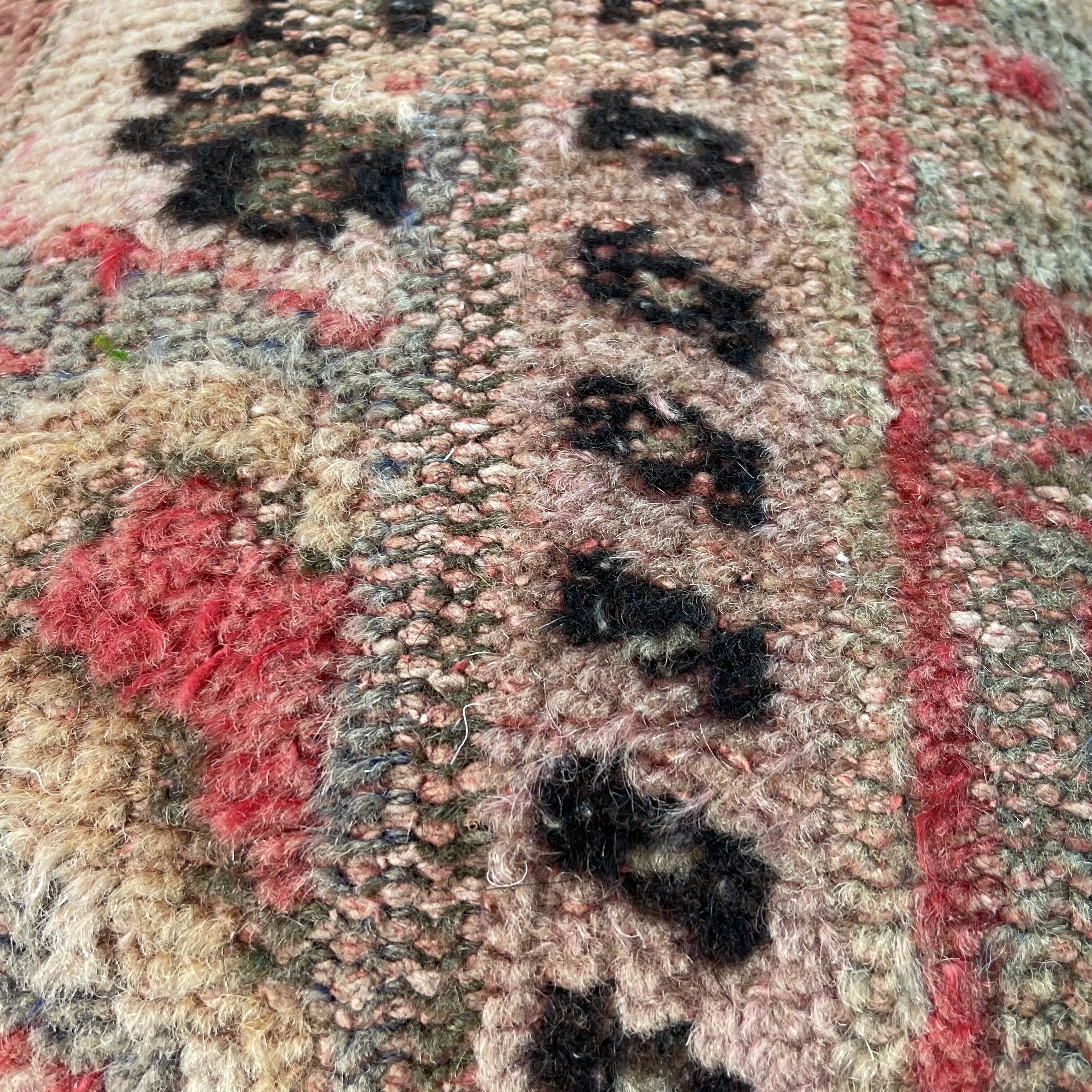 Housse de coussin de tapis turc vintage 30 x 50 cm