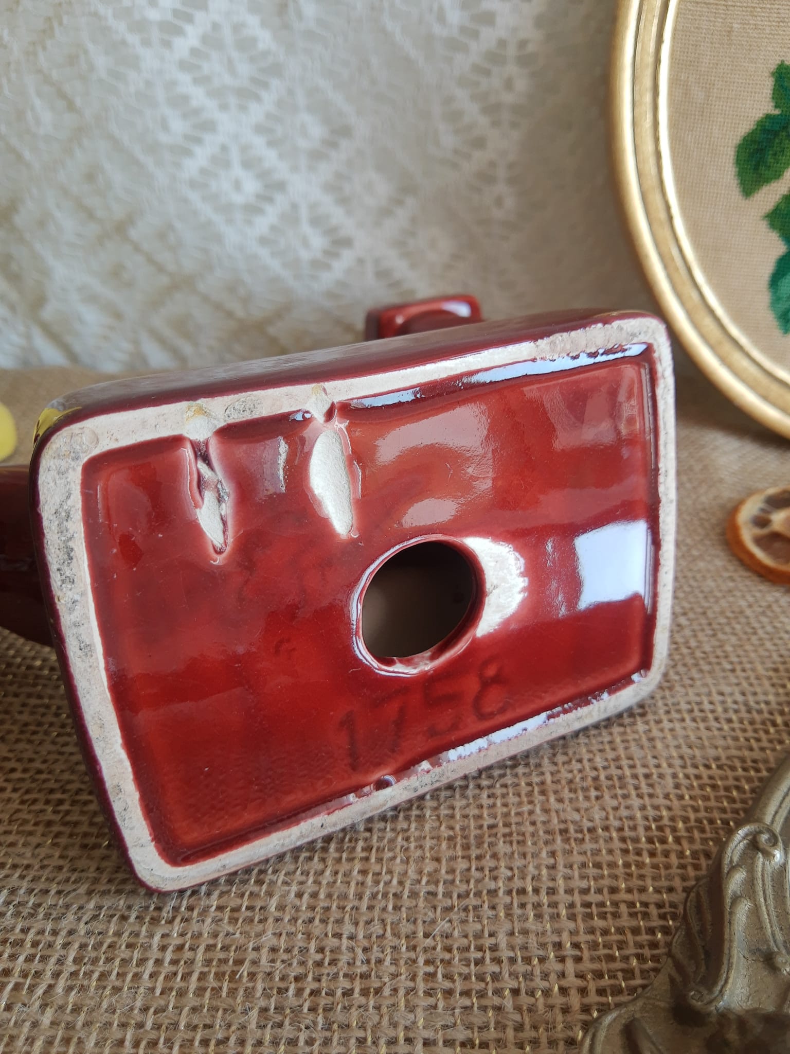Bougeoirs double Longchamp - vintage