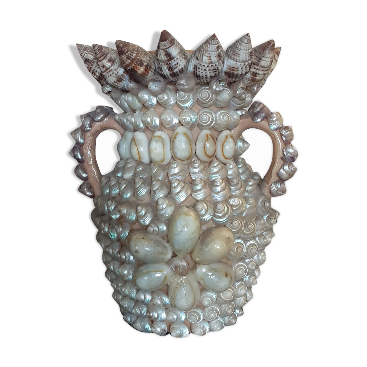 Vase terracotta shells - year 70