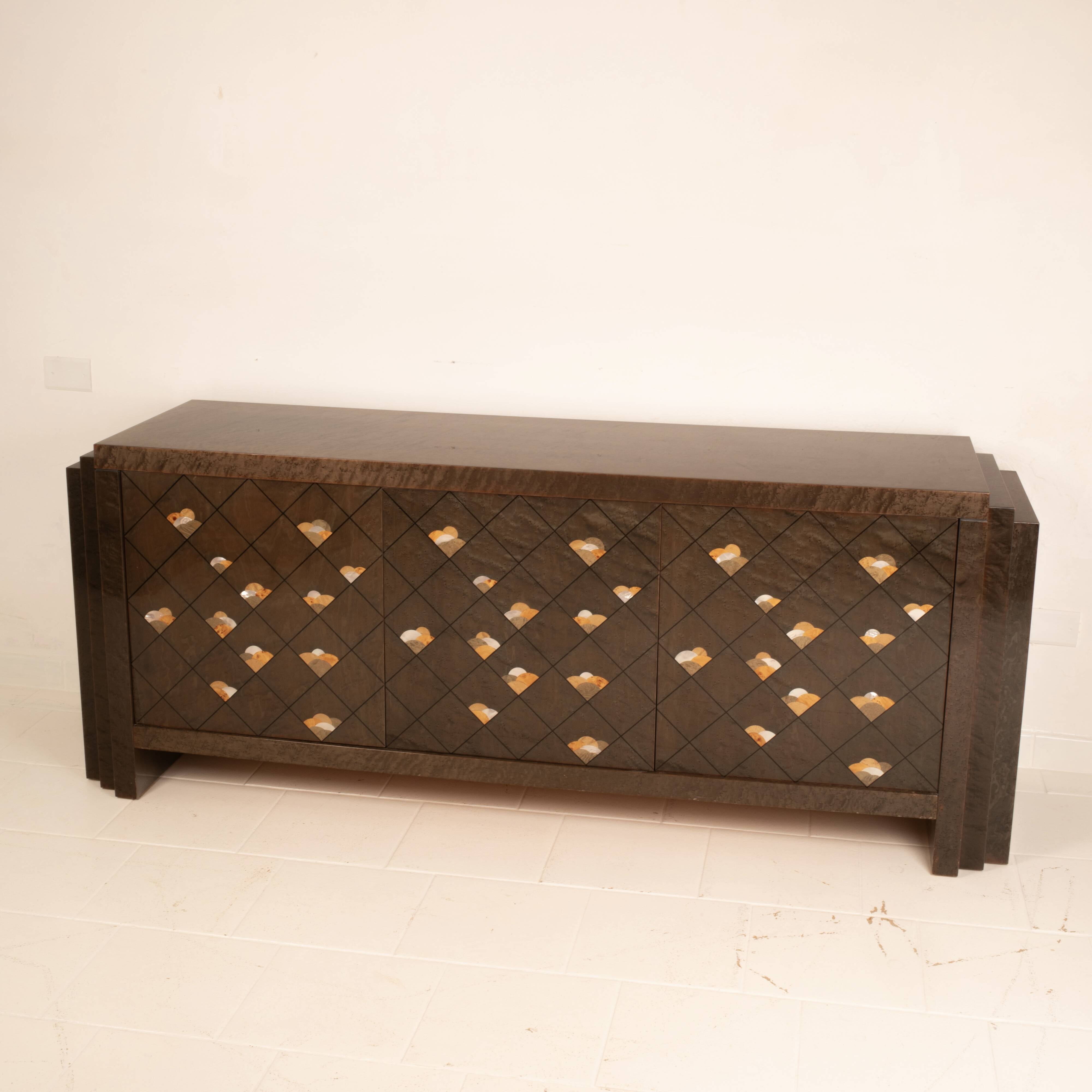 Chiaro di Luna Sideboard by Luciano Frigerio for Frigerio di Desio