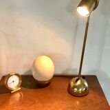 Vintage brass adjustable desk lamp