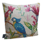 Linen cushion birds 40x40cm