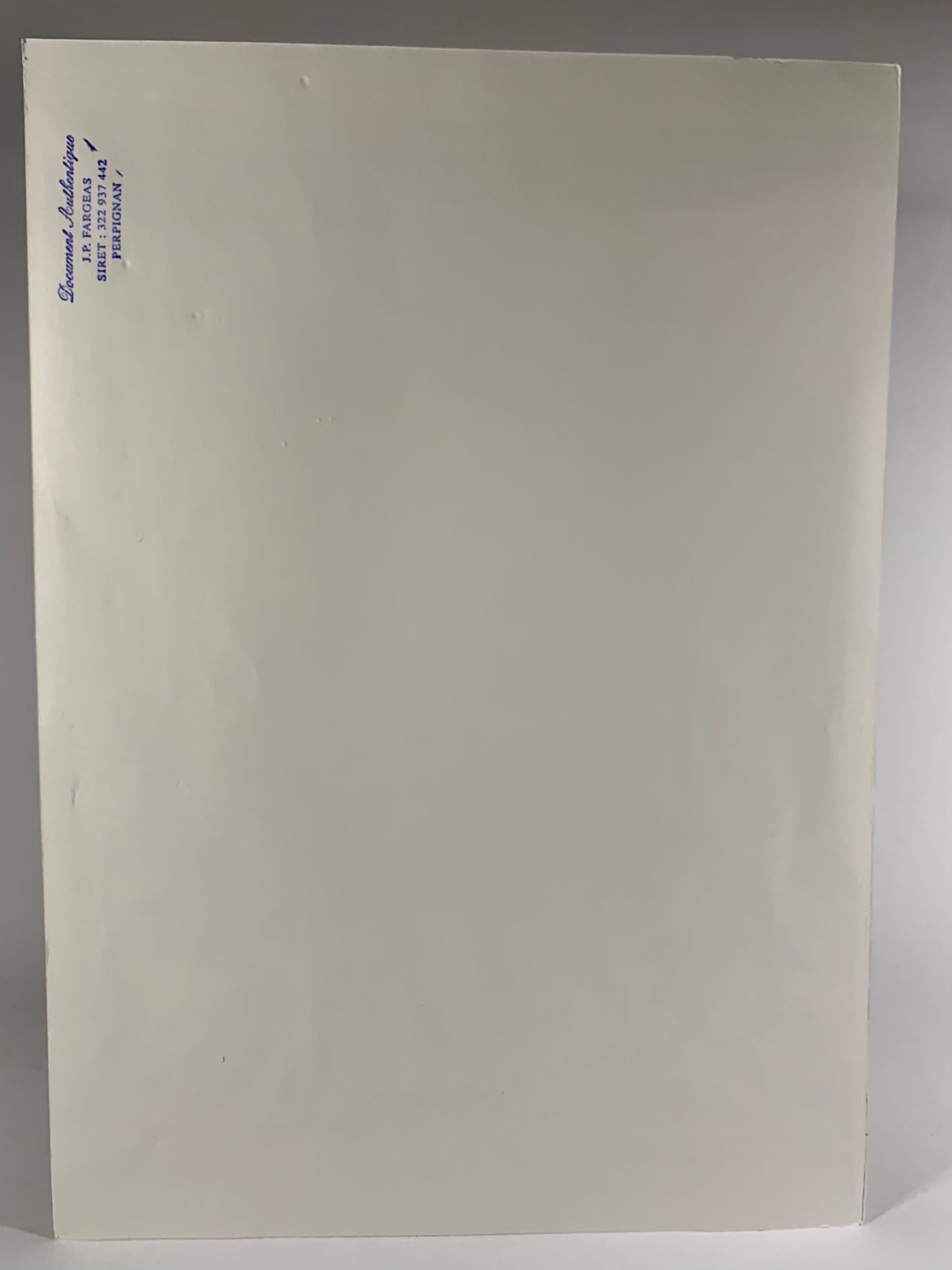 Original advertising lithograph "The Laughing Cow" - Rare proof before publication around 1930
