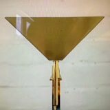 Deknudt House Hollywood Regency floor lamp in gold brass