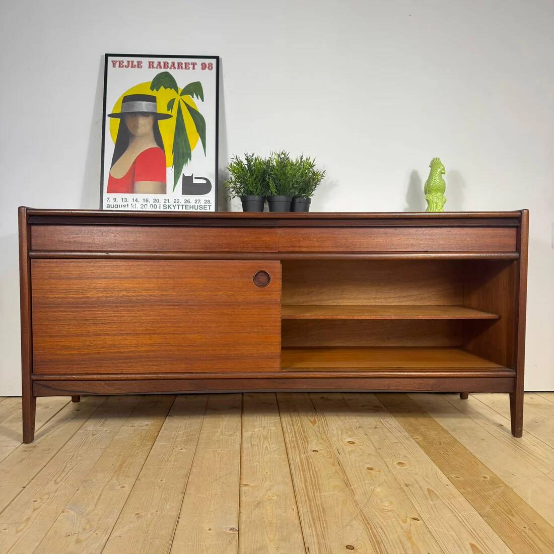 John Herbert teak sideboard – British mid-century credenza from the 1960s