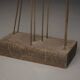 Sculpture cinétique abstraite en métal, dans le style de Harry Bertoia, années 1960